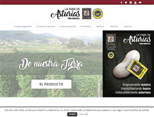 Tablet Screenshot of faba-asturiana.org